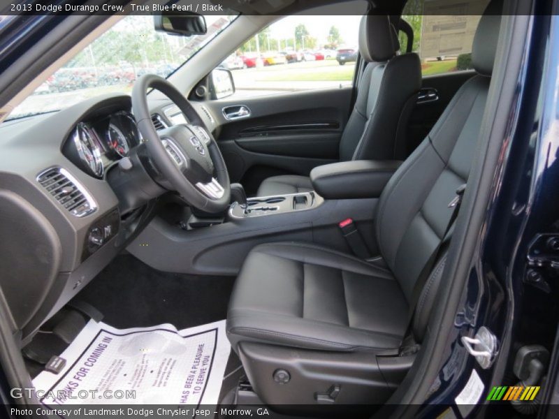  2013 Durango Crew Black Interior