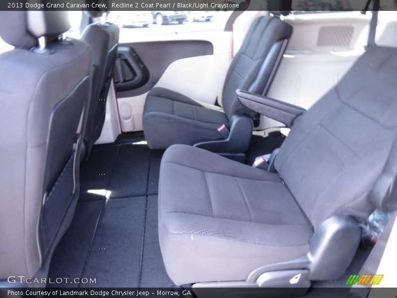 Rear Seat of 2013 Grand Caravan Crew
