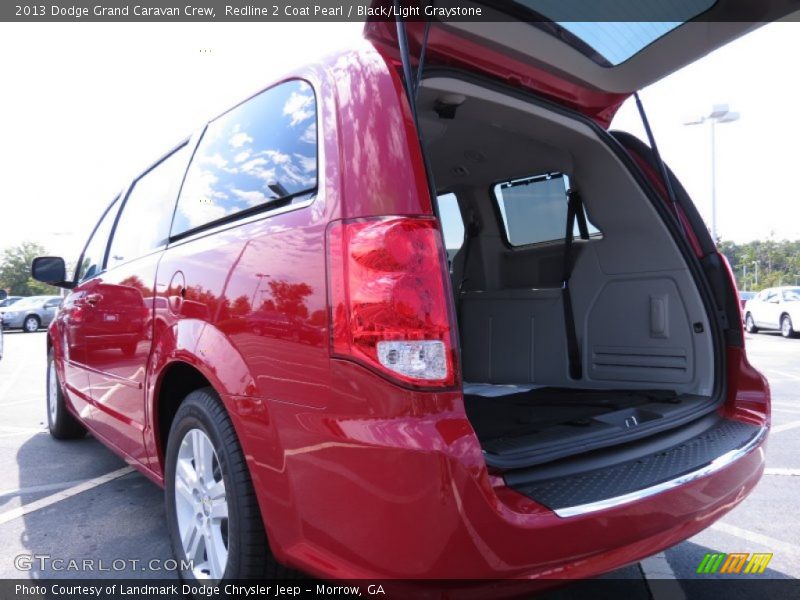 Redline 2 Coat Pearl / Black/Light Graystone 2013 Dodge Grand Caravan Crew