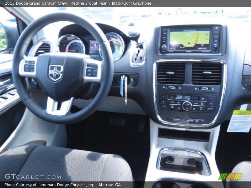Dashboard of 2013 Grand Caravan Crew