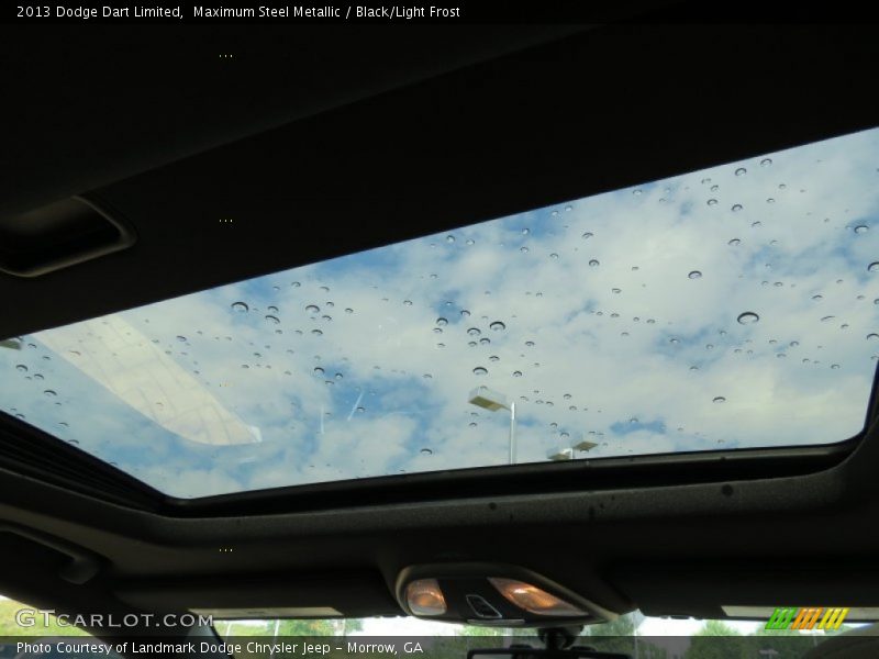 Maximum Steel Metallic / Black/Light Frost 2013 Dodge Dart Limited