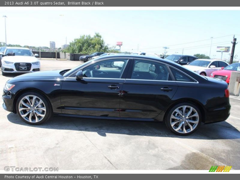 Brilliant Black / Black 2013 Audi A6 3.0T quattro Sedan