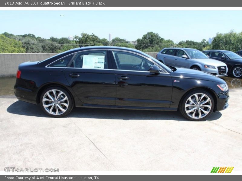 Brilliant Black / Black 2013 Audi A6 3.0T quattro Sedan
