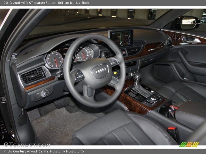Brilliant Black / Black 2013 Audi A6 3.0T quattro Sedan