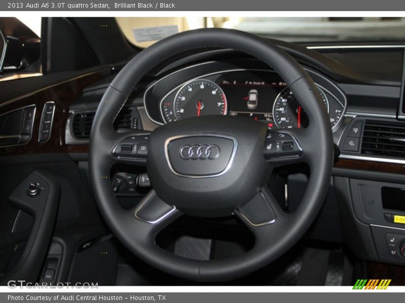 Brilliant Black / Black 2013 Audi A6 3.0T quattro Sedan