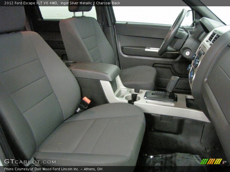 Ingot Silver Metallic / Charcoal Black 2012 Ford Escape XLT V6 4WD
