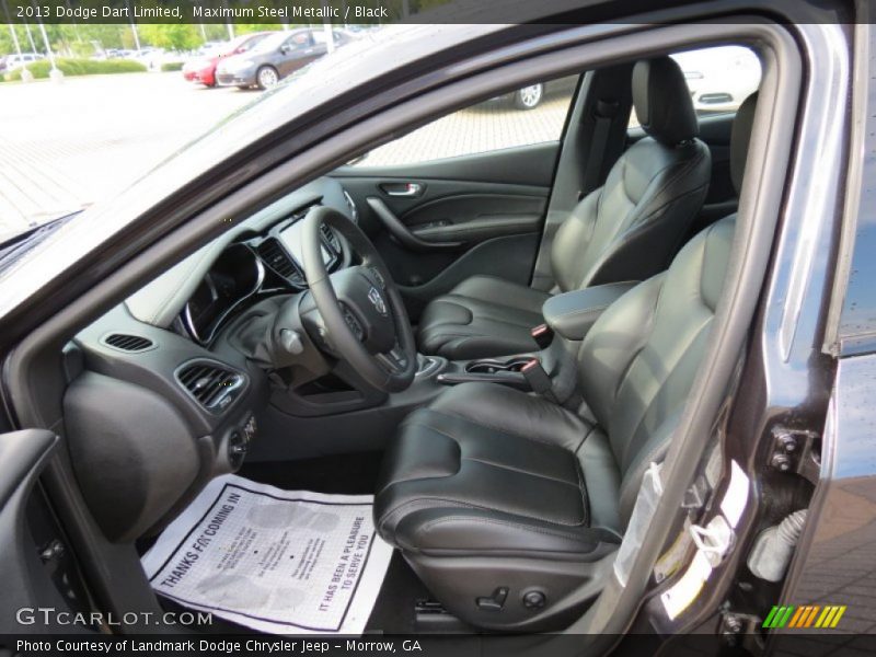 Front Seat of 2013 Dart Limited