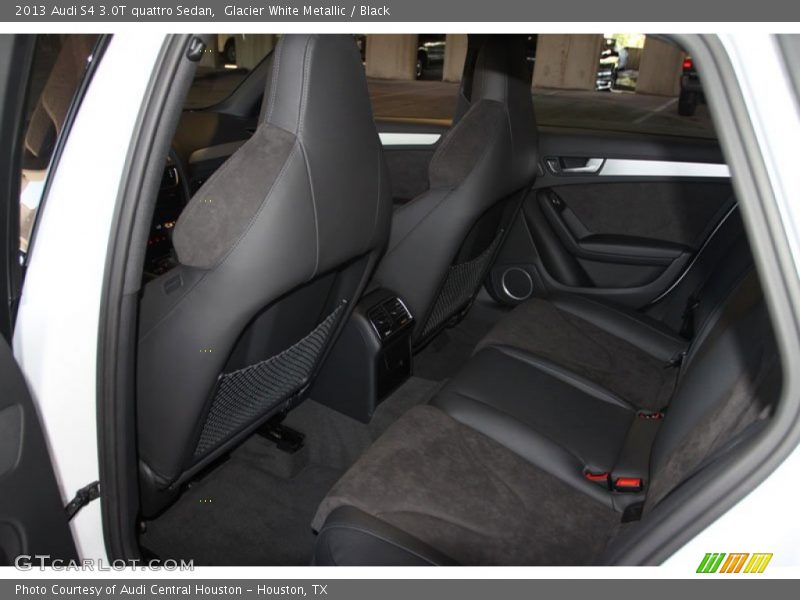 Glacier White Metallic / Black 2013 Audi S4 3.0T quattro Sedan