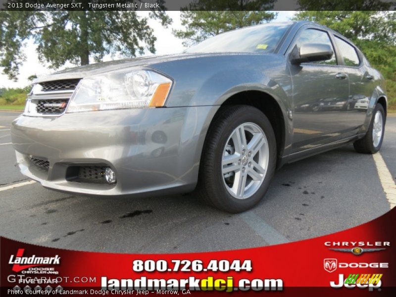 Tungsten Metallic / Black 2013 Dodge Avenger SXT