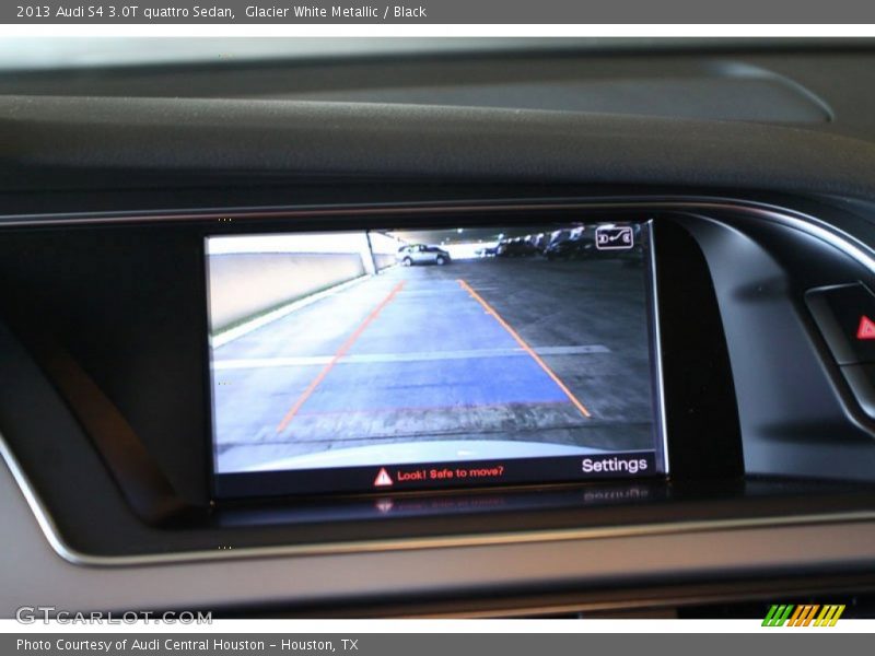 Glacier White Metallic / Black 2013 Audi S4 3.0T quattro Sedan
