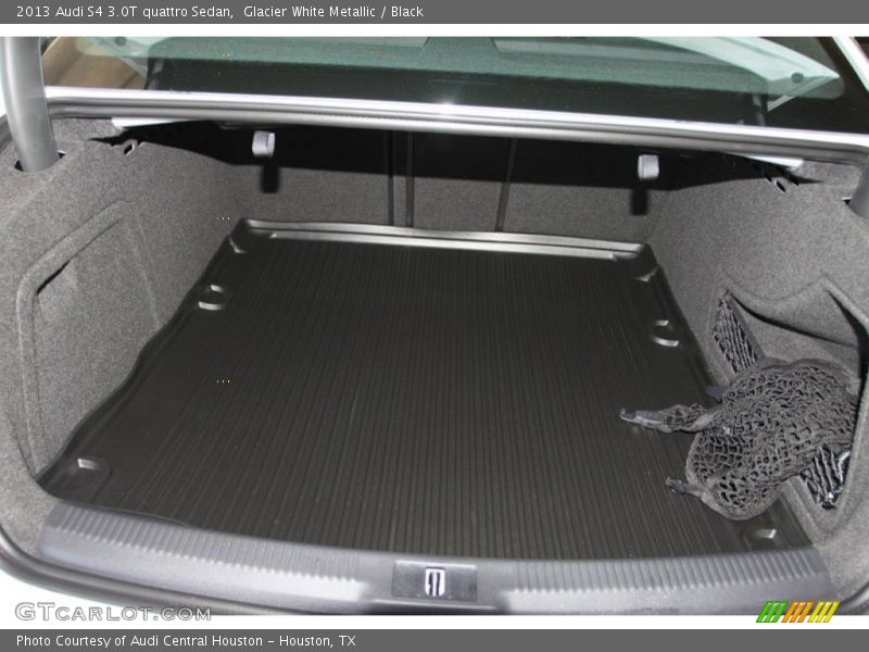 Glacier White Metallic / Black 2013 Audi S4 3.0T quattro Sedan