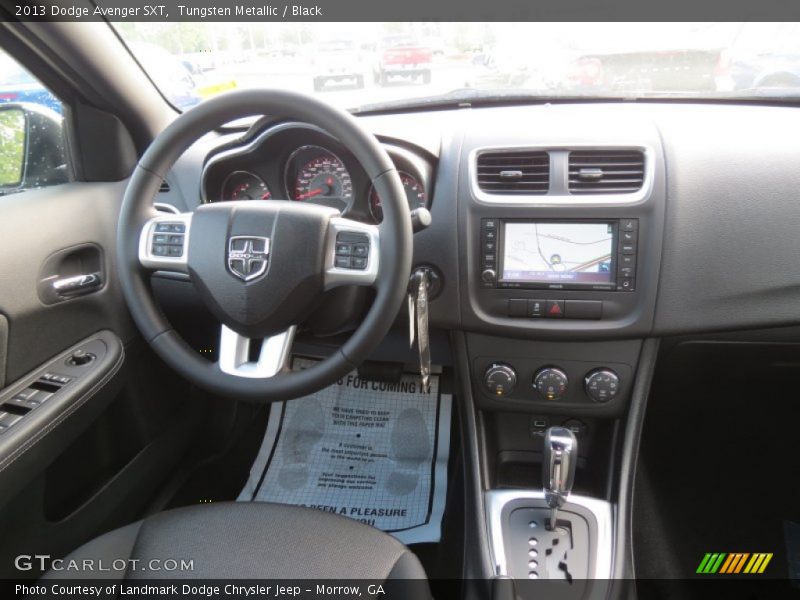 Tungsten Metallic / Black 2013 Dodge Avenger SXT