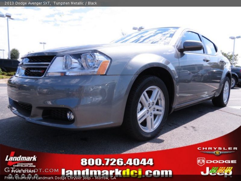 Tungsten Metallic / Black 2013 Dodge Avenger SXT