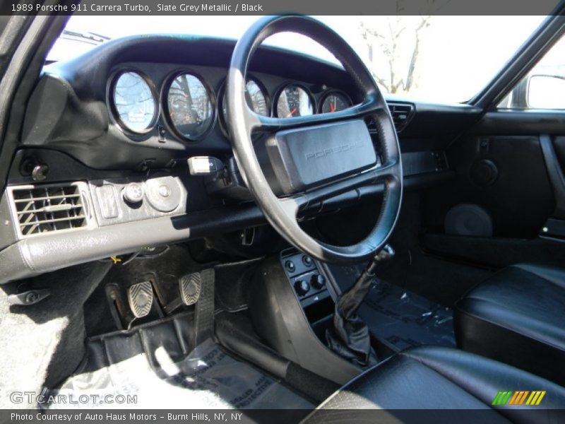  1989 911 Carrera Turbo Black Interior