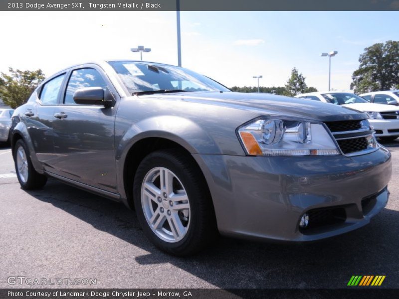 Tungsten Metallic / Black 2013 Dodge Avenger SXT