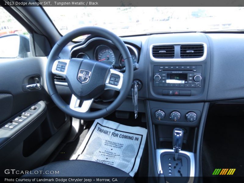 Tungsten Metallic / Black 2013 Dodge Avenger SXT
