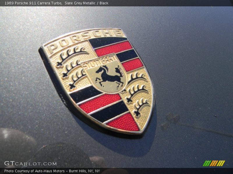 Porsche Crest - 1989 Porsche 911 Carrera Turbo