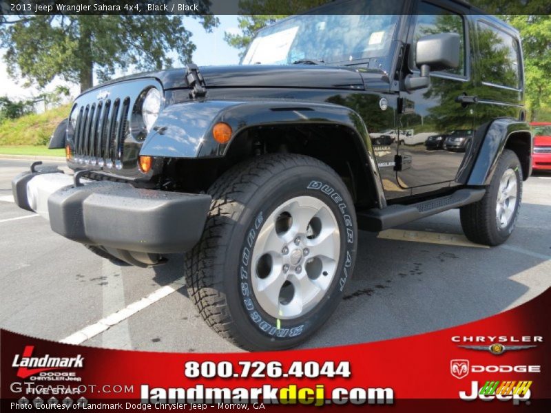 Black / Black 2013 Jeep Wrangler Sahara 4x4