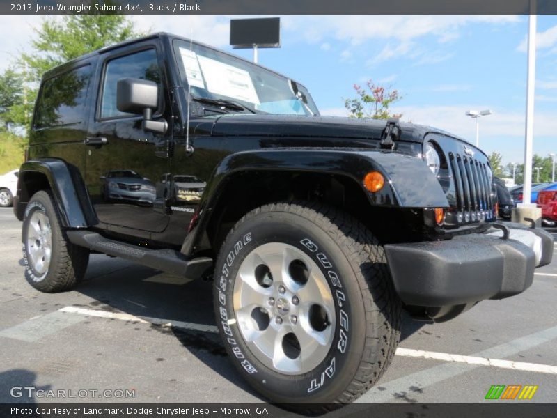 Front 3/4 View of 2013 Wrangler Sahara 4x4