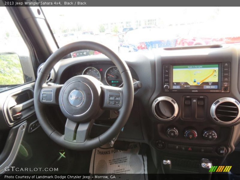 Dashboard of 2013 Wrangler Sahara 4x4