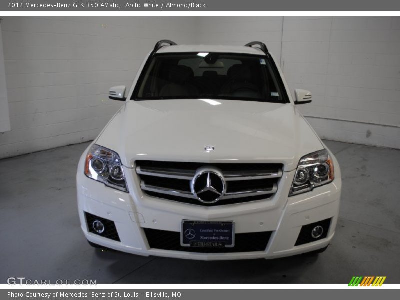 Arctic White / Almond/Black 2012 Mercedes-Benz GLK 350 4Matic