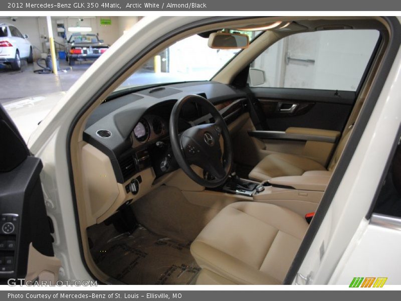 Arctic White / Almond/Black 2012 Mercedes-Benz GLK 350 4Matic
