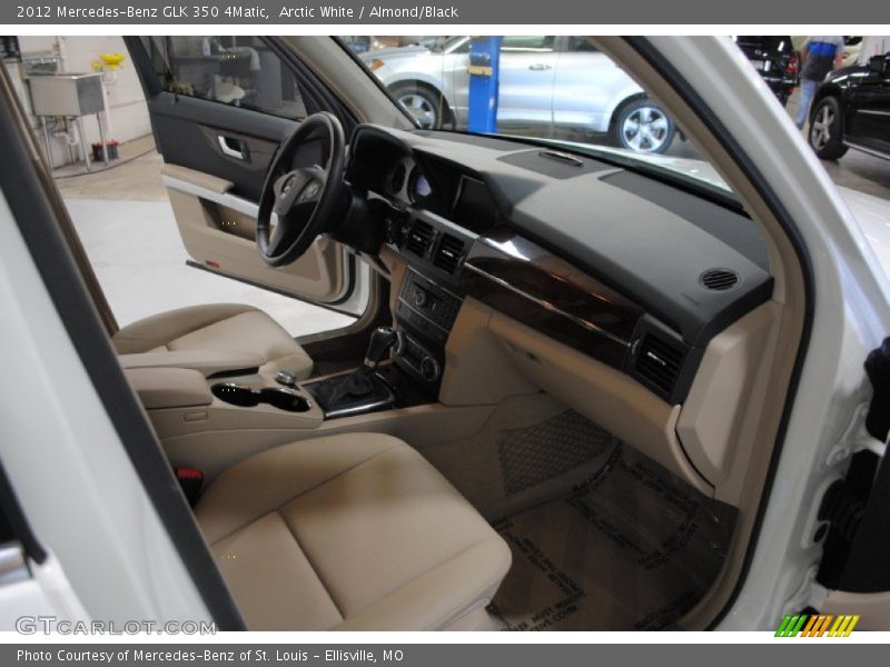 Arctic White / Almond/Black 2012 Mercedes-Benz GLK 350 4Matic
