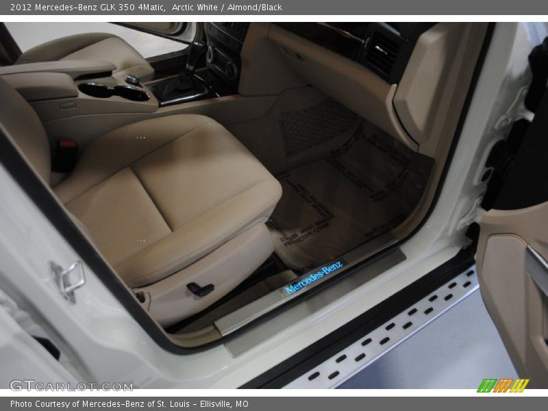 Arctic White / Almond/Black 2012 Mercedes-Benz GLK 350 4Matic