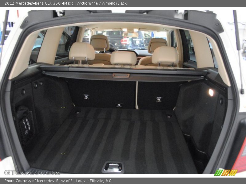 Arctic White / Almond/Black 2012 Mercedes-Benz GLK 350 4Matic