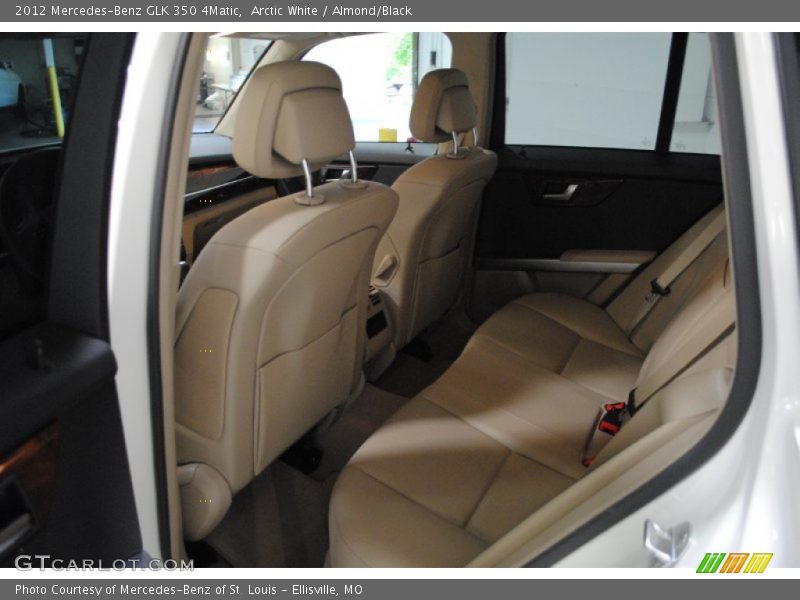 Arctic White / Almond/Black 2012 Mercedes-Benz GLK 350 4Matic