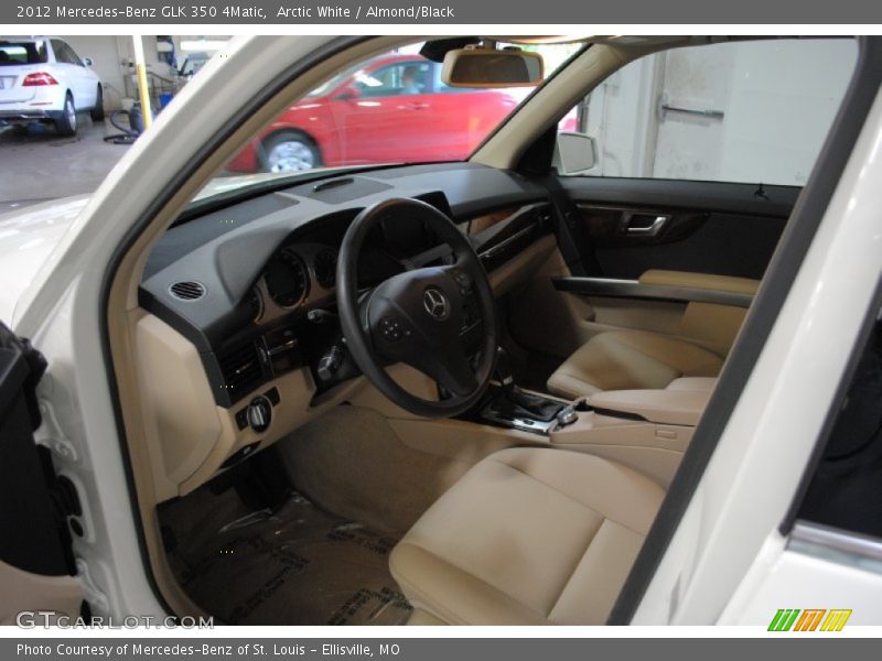 Arctic White / Almond/Black 2012 Mercedes-Benz GLK 350 4Matic