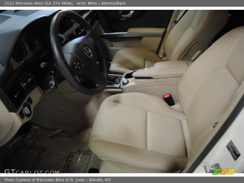 Arctic White / Almond/Black 2012 Mercedes-Benz GLK 350 4Matic