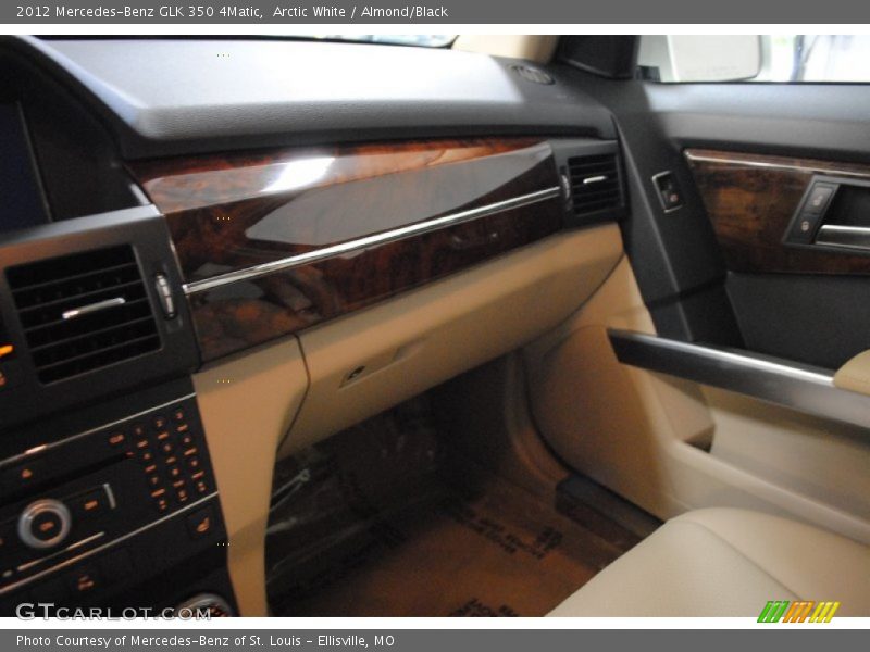 Arctic White / Almond/Black 2012 Mercedes-Benz GLK 350 4Matic