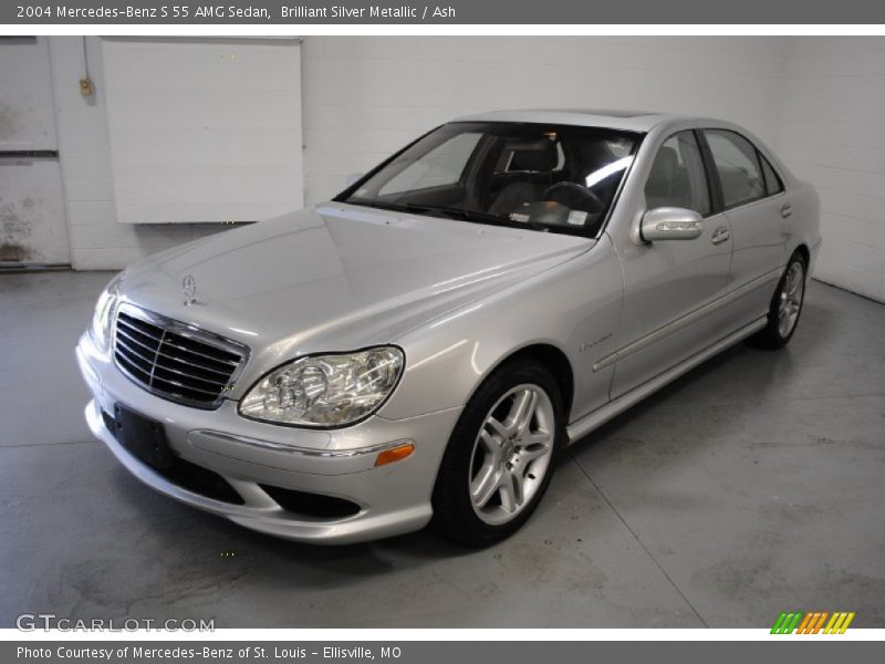 Front 3/4 View of 2004 S 55 AMG Sedan