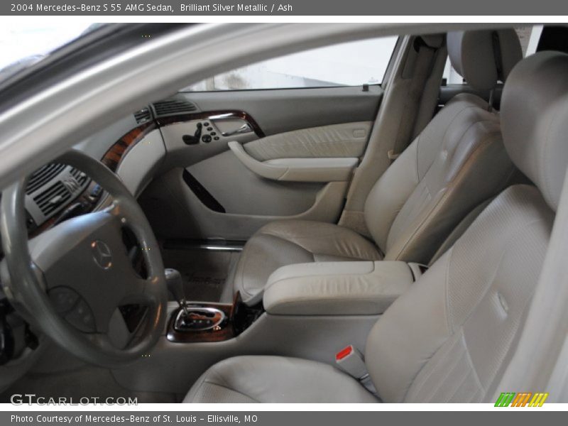  2004 S 55 AMG Sedan Ash Interior
