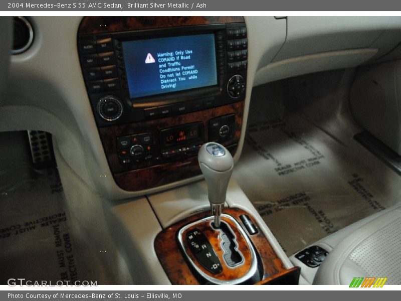  2004 S 55 AMG Sedan 5 Speed Automatic Shifter