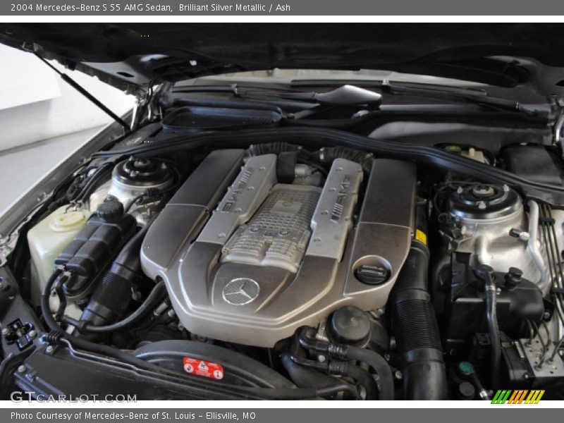  2004 S 55 AMG Sedan Engine - 5.4 Liter AMG Supercharged SOHC 24-Valve V8