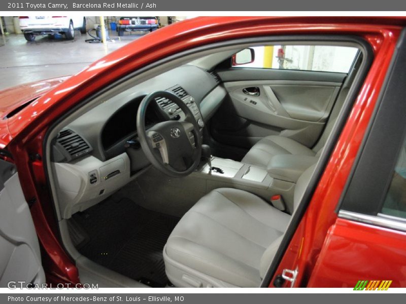Barcelona Red Metallic / Ash 2011 Toyota Camry