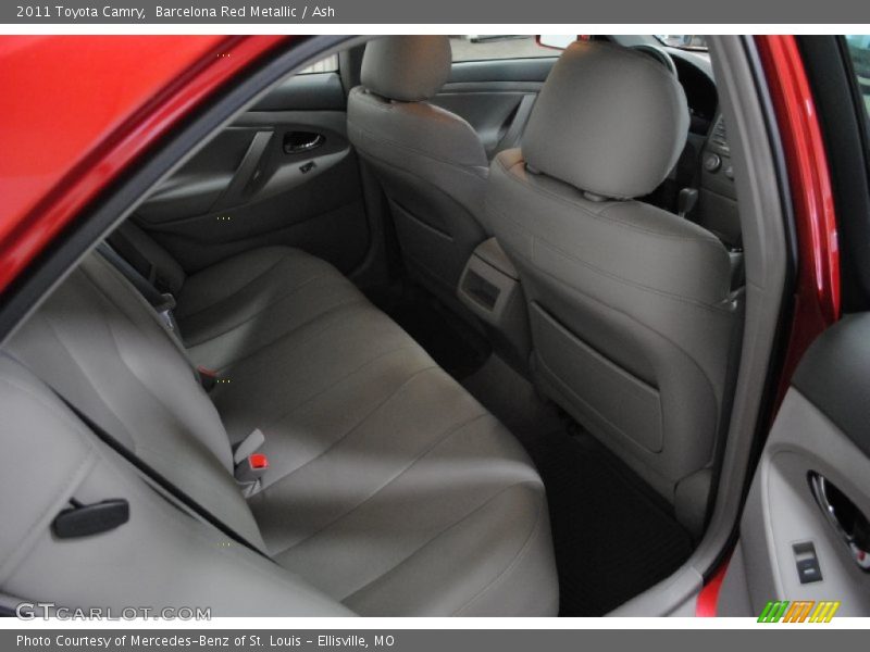 Barcelona Red Metallic / Ash 2011 Toyota Camry