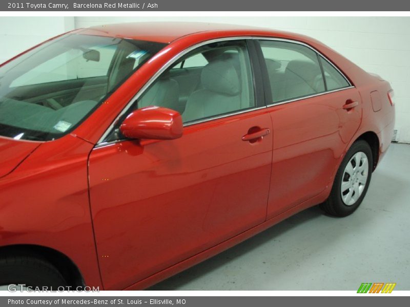 Barcelona Red Metallic / Ash 2011 Toyota Camry