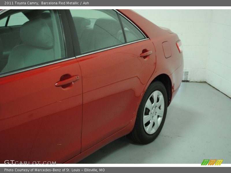 Barcelona Red Metallic / Ash 2011 Toyota Camry