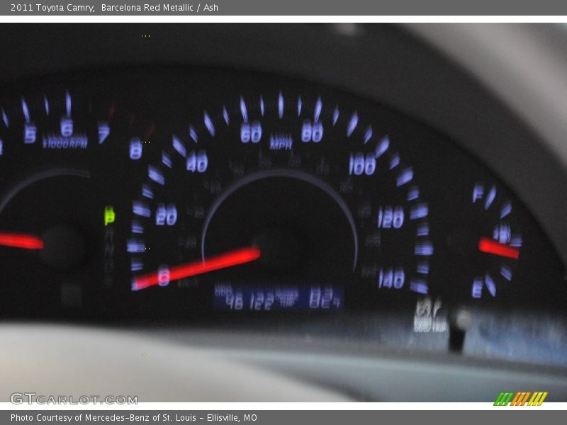 Barcelona Red Metallic / Ash 2011 Toyota Camry