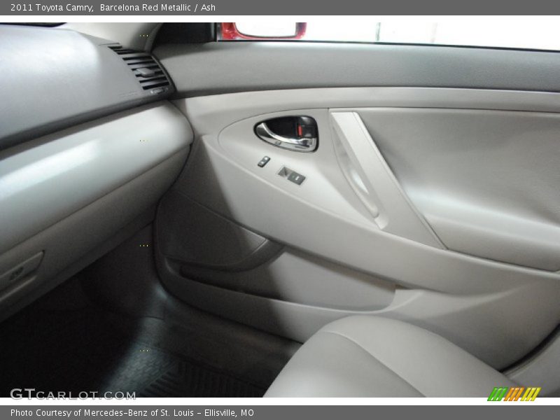Barcelona Red Metallic / Ash 2011 Toyota Camry