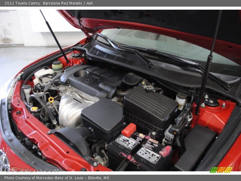 Barcelona Red Metallic / Ash 2011 Toyota Camry