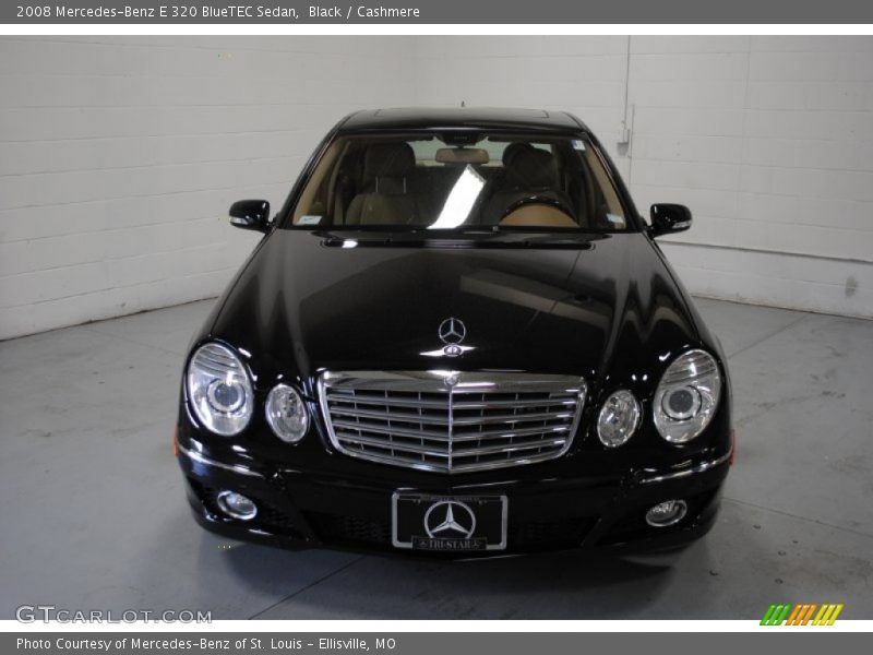 Black / Cashmere 2008 Mercedes-Benz E 320 BlueTEC Sedan