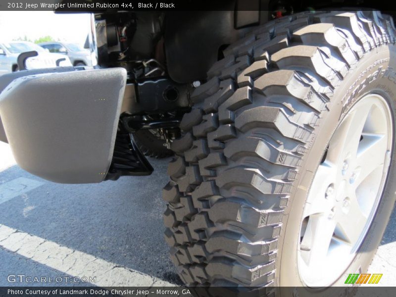 Black / Black 2012 Jeep Wrangler Unlimited Rubicon 4x4