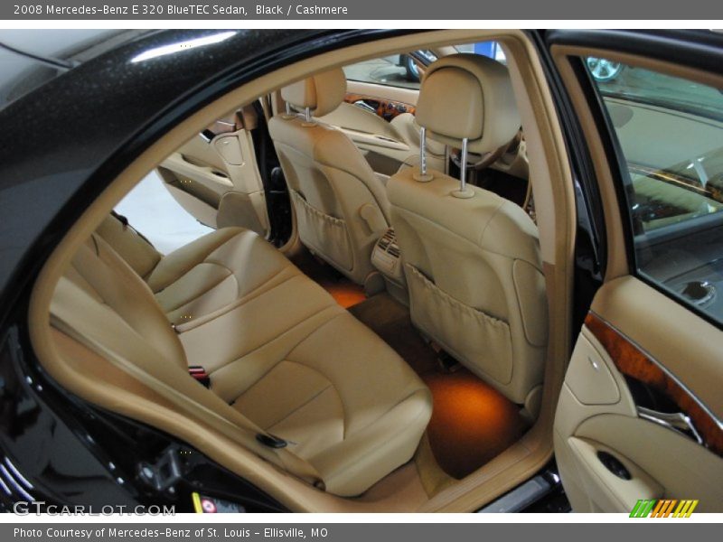 Black / Cashmere 2008 Mercedes-Benz E 320 BlueTEC Sedan