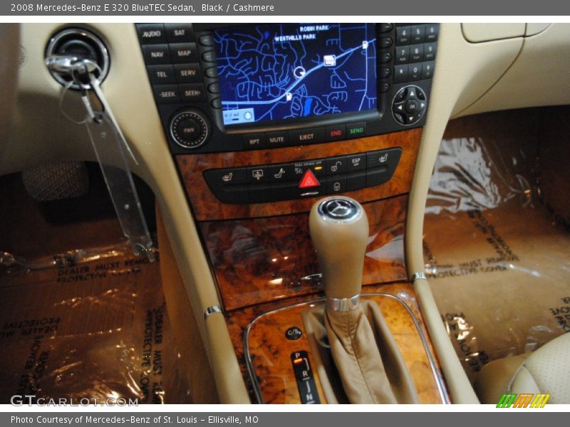 Black / Cashmere 2008 Mercedes-Benz E 320 BlueTEC Sedan