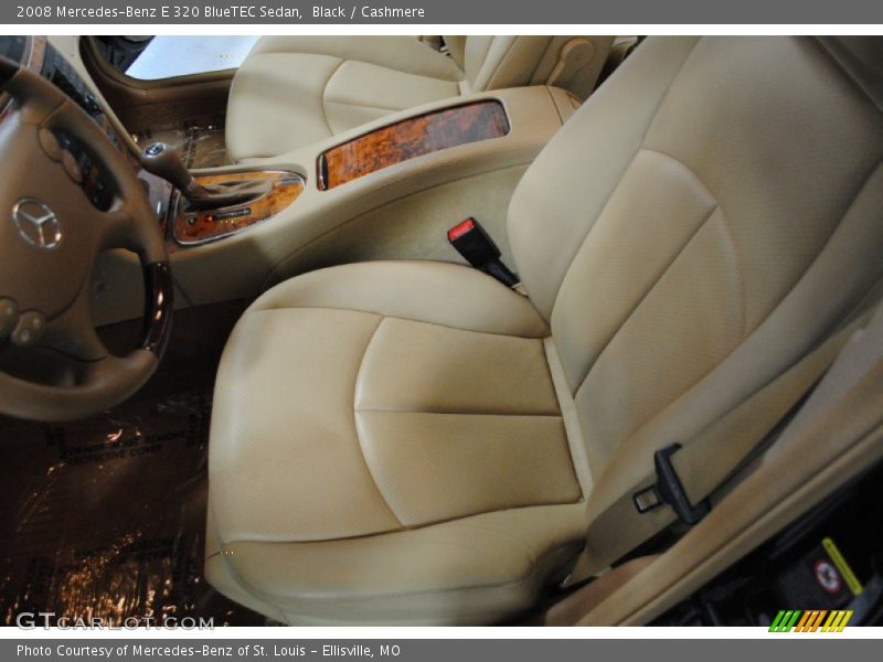 Black / Cashmere 2008 Mercedes-Benz E 320 BlueTEC Sedan