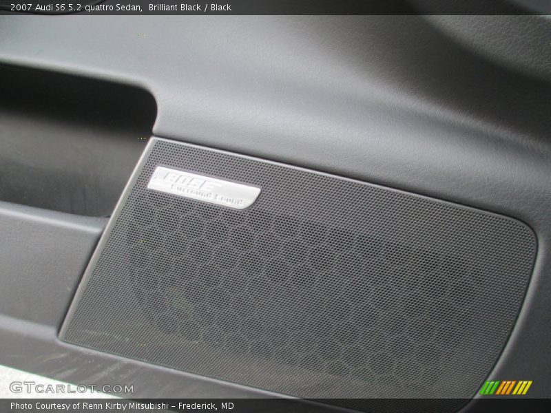 Brilliant Black / Black 2007 Audi S6 5.2 quattro Sedan